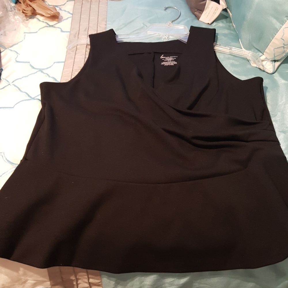 Lane Bryant Peplum Top